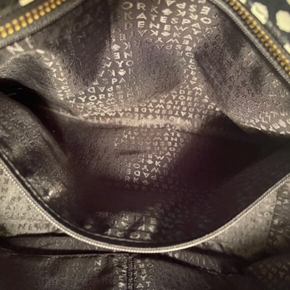 KATE SPADE, EUC LEATHER POLKA DOT TOTE BAG - Picture 9 of 9